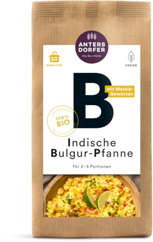 Antersdorfer - Die Bio-Mühle Bio Indische Bulgur-Pfanne (1 x 150 gr) von Poiget