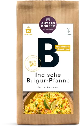 Antersdorfer - Die Bio-Mühle Bio Indische Bulgur-Pfanne (1 x 150 gr) von Antersdorfer - Die Bio-Müh