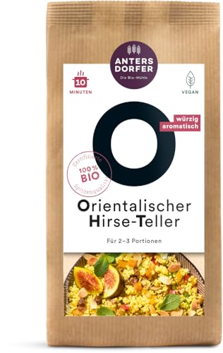 Antersdorfer - Die Bio-Mühle Bio Orientalischer Hirse-Teller (6 x 150 gr) von Antersdorfer - Die Bio-Müh