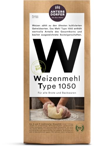 Antersdorfer - Die Bio-Mühle Bio Weizenmehl Type 1050 (1 x 1 kg) von Antersdorfer - Die Bio-Müh