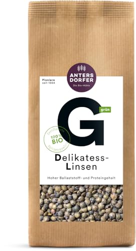 Antersdorfer - Die Bio-Mühle Bio Delikatess-Linsen grün (1 x 500 gr) von Antersdorfer - Die Bio-Müh