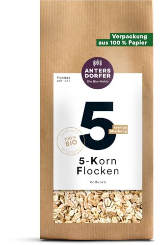 Antersdorfer - Die Bio-Mühle Bio 5-Korn Flocken Vollkorn (6 x 500 gr) von Antersdorfer - Die Bio-Mühle