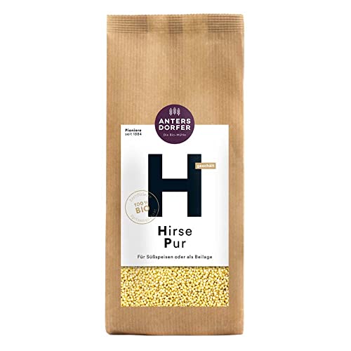 Antersdorfer Hirse, Pur geschält, 1kg Antersdorfer Hirse, Pur geschält, 1kg von Antersdorfer Mühle