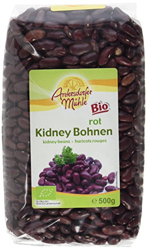 Antersdorfer Muehle Kidney Bohnen, 6er Pack (6 x 500 g) - Bio von Antersdorfer Mühle