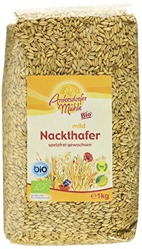 Antersdorfer Mühle Nackthafer, 6er Pack (6 x 1 kg) - Bio von Antersdorfer Mühle