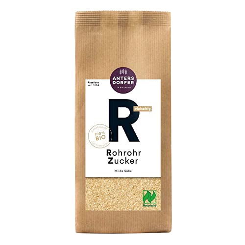 Antersdorfer Rohrohr Zucker, Pur Naturland, 500g Antersdorfer Rohrohr Zucker, Pur Naturland, 500g von Antersdorfer Mühle