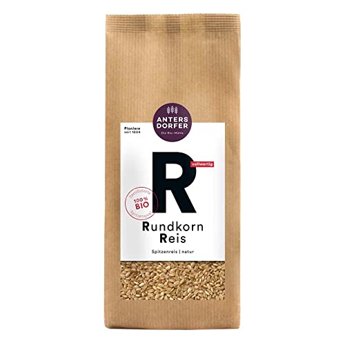 Antersdorfer Rundkorn Reis, natur, 1kg von Antersdorfer Mühle