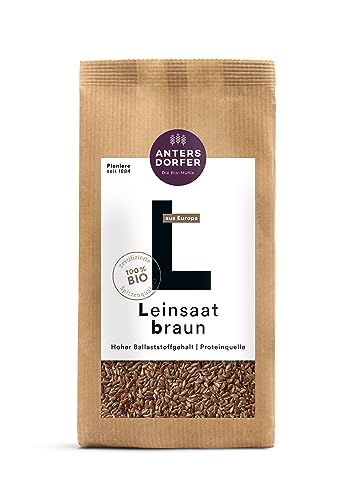 Leinsaat braun aus Europa von Antersdorfer Mühle