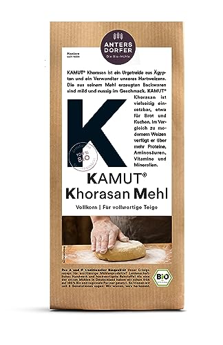 KAMUT Khorasan Mehl Vollkorn von Antersdorfer Mühle