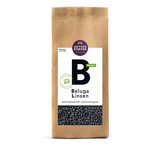 Antersdorfer - Beluga Linsen schwarz bio - 0,5 kg - 6er Pack von Antersdorfer