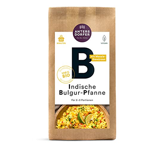 Antersdorfer - Indische Bulgur-Pfanne bio - 150 g - 6er Pack von Antersdorfer