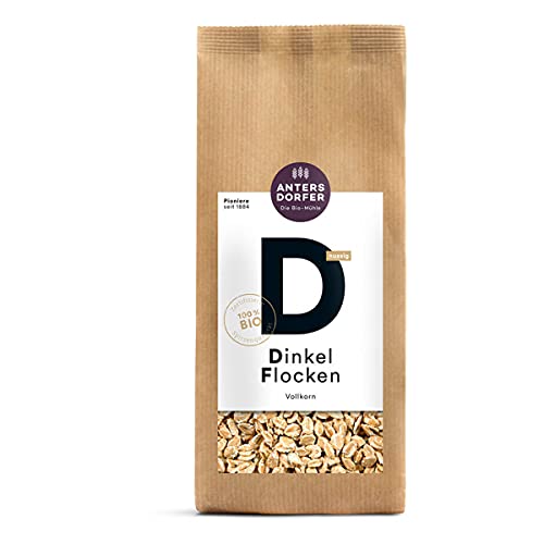 Antersdorfer - bio Dinkel Flocken Vollkorn - 0,5 kg - 6er Pack Antersdorfer - bio Dinkel Flocken Vollkorn - 0,5 kg - 6er Pack von Antersdorfer