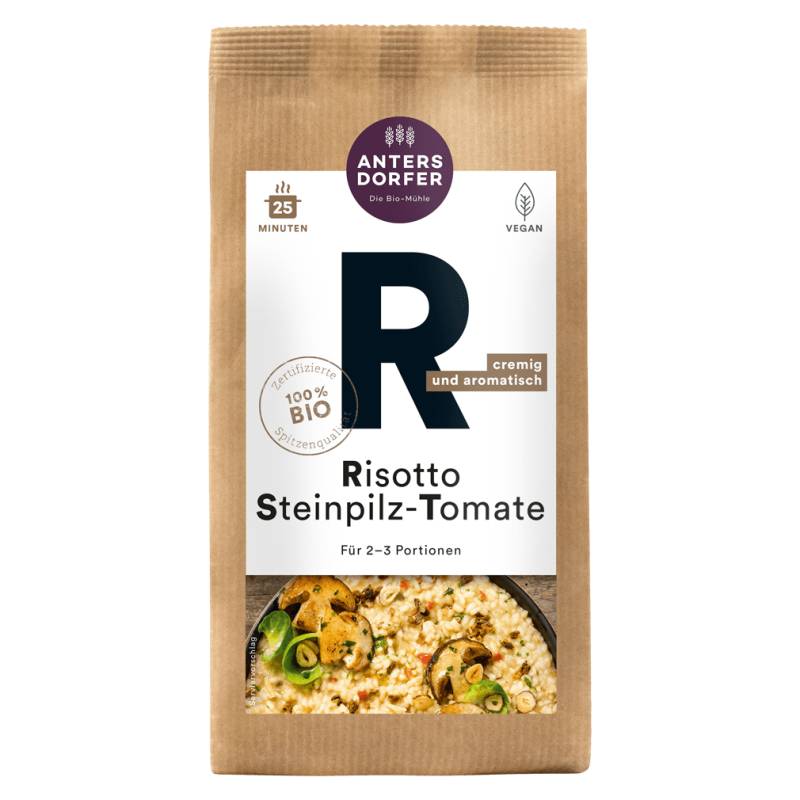 Bio Risotto Steinpilz-Tomate von Antersdorfer