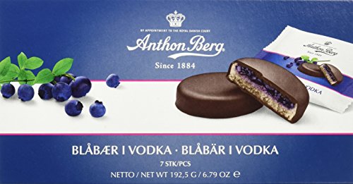 Anthon Berg Blueberry in Vodka, 6er Pack (6 x 192.5 g) von Anthon Berg