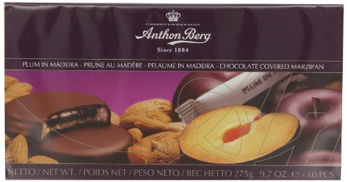 Anthon Berg Plum in Madeira Chocolate Covered Marzipans (Pack of 2) von Anthon Berg
