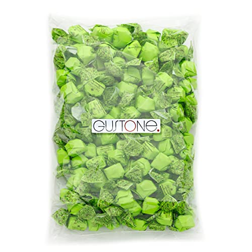 GUSTONE. 1 kg Tartufino dolce al pistacchio (Pistazie) | 140 Stück je 7 g | Antica Torroneria Piemontese | Trüffel Praline aus Italien | Schokoladen Trüffel | Großpackung von GUSTONE.