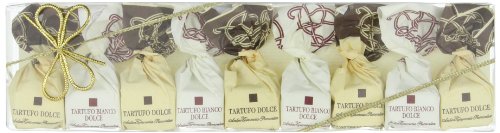 Antica Torroneria Piemontese Tartufi Dolci Dark & White Box, 1er Pack (1 x 125 g) von Antica Torroneria