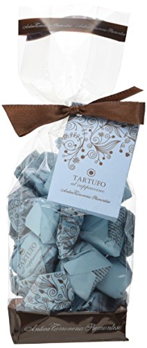 Antica Torroneria Piemontese Tartufi Dolci weiße Cappuccino Trüffelpralinen aus Italien, 1er Pack (1 x 200 g) von Antica Torroneria