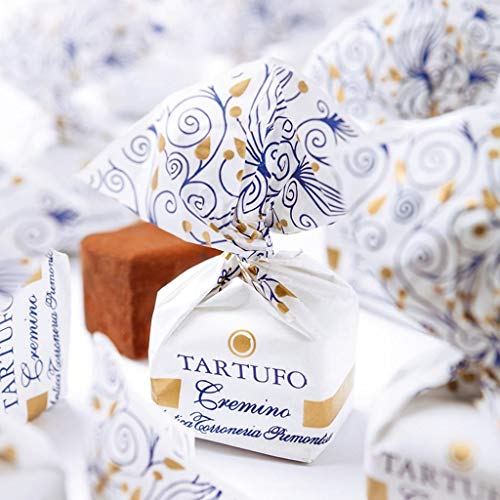 Antica Torroneria Piemontese Tartufo italienische Trüffelpralinen in verschiedenen Sorten 140 g Pralinen Trüffel Schokoladentrüffel (Tartufo cremino) von Antica Torroneria