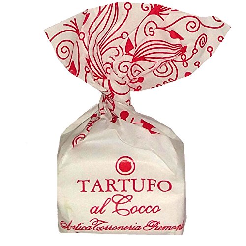 Antica torroneria piemontese tartufo Cocco, Trüffelpralinen, Schokoladen Tartufi Kokosnuss mit Haselnüssen (140g Beutel) von Antica Torroneria