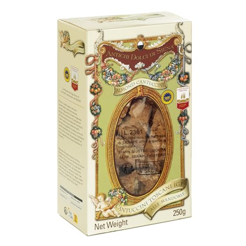 Antichi dolci di Siena - Cantucci Toscani IGP. Reich an Mandeln, Typisch toskanische handwerklich hergestellte Kekse - 250g Antichi dolci di Siena - Cantucci Toscani IGP. Reich an Mandeln, Typisch toskanische handwerklich hergestellte Kekse - 250g von Antichi Dolci di Siena