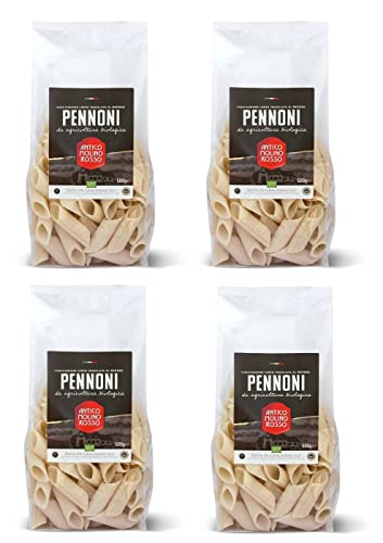 Pennoni Pasta Di Gragnano | Antico Molino Rosso | Urweizen aus Italien | 2kg (4x 500g) von Antico Molino Rosso