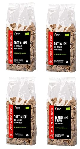 Bio ital. Vollkorn Pasta Tortiglioni Integrali Antico Molino Rosso Vollkorn 2kg Nudeln von Antico Molino Rosso