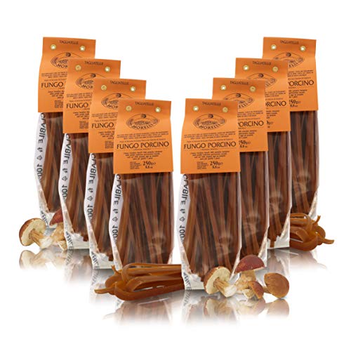 Antico Pastificio Morelli 1860 Srl Tagliatelle Pilz Porcino Duftpaste, 8 Packungen à 250 g Antico Pastificio Morelli 1860 Srl Tagliatelle Pilz Porcino Duftpaste, 8 Packungen à 250 g von Antico Pastificio Morelli 1860 Srl