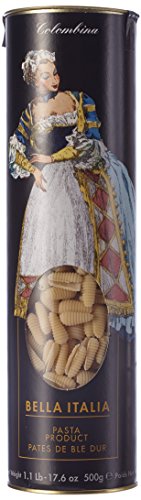 Antico Pastificio Umbro Conchiglie Edition Colombina - feinste Nudeln in Muschelform aus Hartweizengrieß in der attraktiven Geschenkröhre, 2er Pack (2 x 500 g) von Antico Pastificio Umbro