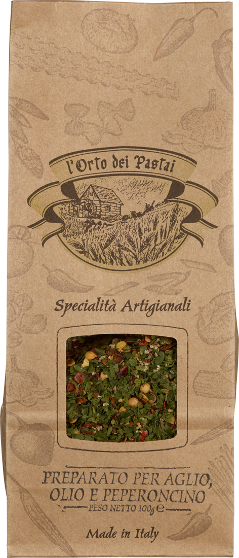 Le Spezie Gewürz Aglio Olio Peperoncino  100 g von Antico Pastificio Umbro
