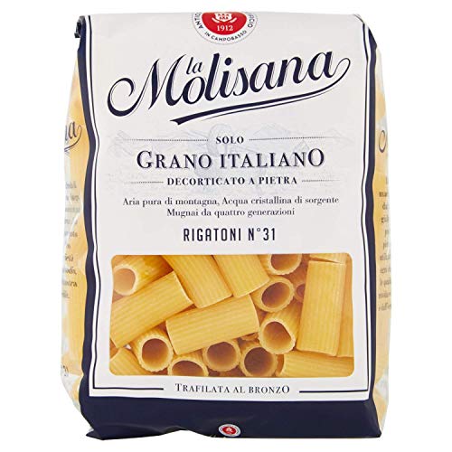 10x Pasta La molisana 100% Italienisch Rigatoni n° 31 Nudeln 500 g von Dttra