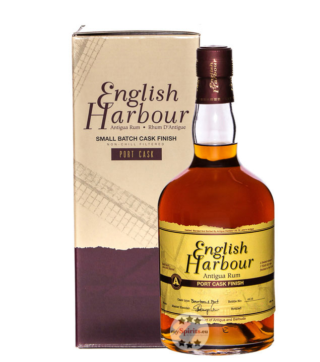 English Harbour Port Cask Finish Rum (46 % Vol., 0,7 Liter) von Antigua Distillery