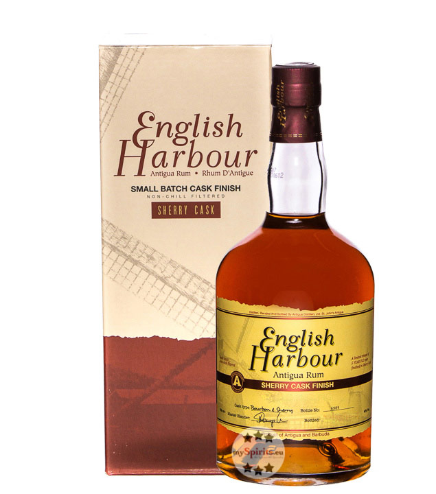 English Harbour Sherry Cask Finish Rum (46 % Vol., 0,7 Liter) von Antigua Distillery