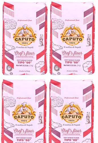 Antico Molino Napoli Antimo Caputo '00' Flour 2.2 Lb (Pack of 4) von Antimo Caputo