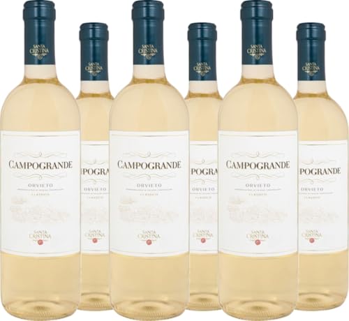 Antinori - Santa Cristina Campogrande Orvieto Classico DOC, 6er Pack (6 x 750 ml) von Antinori - Santa Cristina