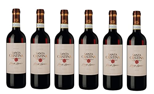 6x 0,75l - 2022er - Antinori - Santa Cristina - Chianti Superiore D.O.C.G. - Toscana - Italien - Rotwein trocken von Antinori