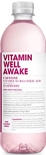 Vitamin Well Awake (12 x 0,5 L PET NL) EINWEG inkl. gratis FiveStar Kugelschreiber von Antioxidant