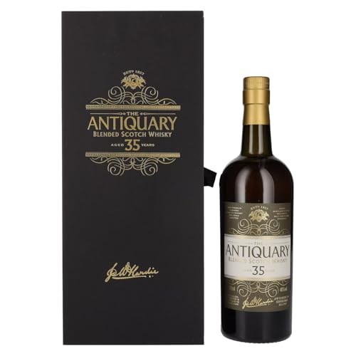 The Antiquary 35 Years Old Blended Scotch Whisky mit Geschenkverpackung (1 x 0.7 l) von Antiquary