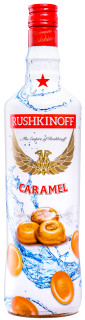 Rushkinoff Caramel Likör 18% vol. 1 l von Antonia Nadal