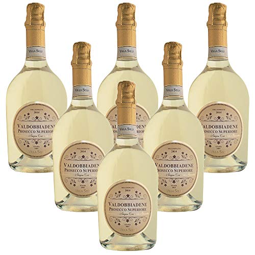 Prosecco DOCG Millesimato Villa Selli Italianischer Sekt (6 flaschen 75 cl.) von Antonini Ceresa