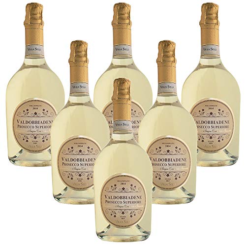 Prosecco DOCG Millesimato Villa Selli Italianischer Sekt (6 flaschen 75 cl.) von Antonini Ceresa