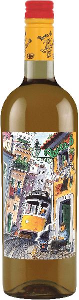 Caves Vidigal Porta 6 Vinho Branco Jg. 2021 Cuvee aus 40 Proz. Fernao Pires, 30 Proz. Arinto, 30 Proz. Sauvignon Blanc
