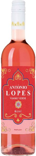 Antonio Lopes Vinho Verde Rose DOC Jg. 2022 Cuvee aus 70 Proz. Touriga nacional, 30 Proz. Espadeiro von Antonio Lopes