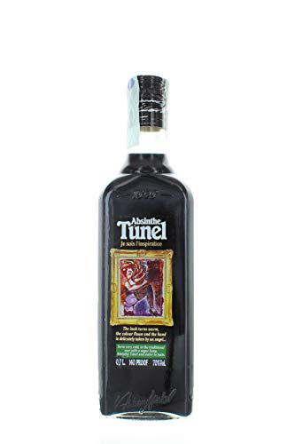 Absinthe Tunel Black Cl 70 70% vol 140 Proof Nadal Antonio von Antonio Nadal