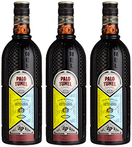 Antonio Nadal Licor de Palo Tunel Mallorca Kräuter (3 x 0.7 l) von Tunel
