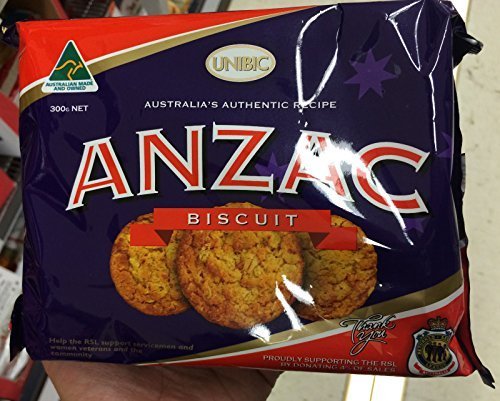 Anzac Cookies Authentic Biscuits 300 g Australian Made (Express Courier From Sydney with Ups) by Anzac Cookies Authentic Biscuits von Unibic