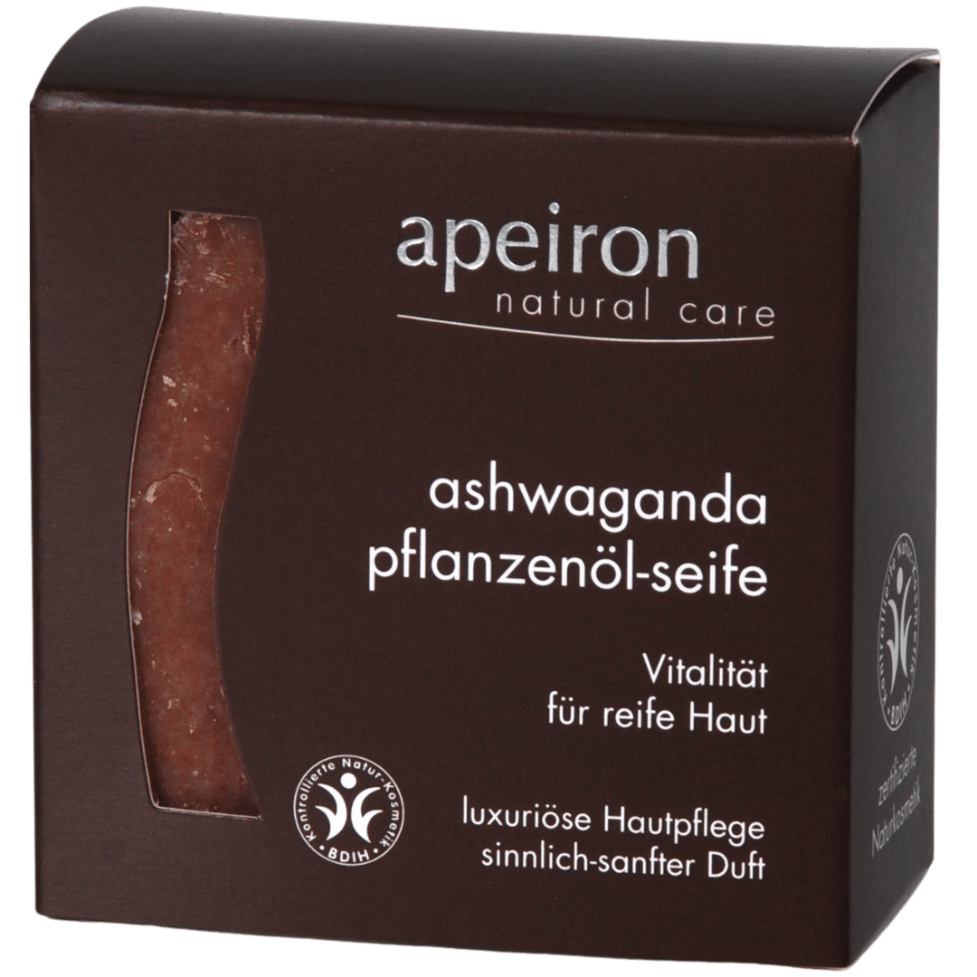 Apeiron Pflanzenölseife Ashwaganda Apeiron Pflanzenölseife Ashwaganda von Apeiron