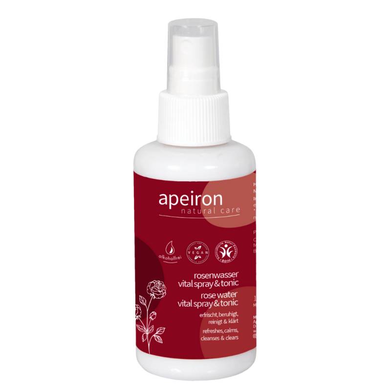 Rosenwasser Vital Spray & Tonic von Apeiron