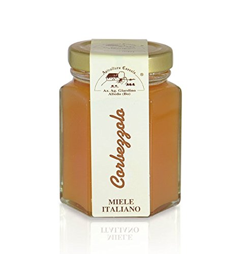 Apicoltura Cazzola Italy - Strawberry-Tree Honey - Jar of 135 g (Pack of 2 Glass Jars) von Apicoltura Cazzola - Azienda Agricola Giardino