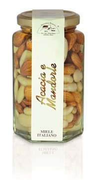 Apicoltura Cazzola Italy - Almonds and Acacia Honey - Jar of 290 g von Apicoltura Cazzola - Azienda Agricola Giardino